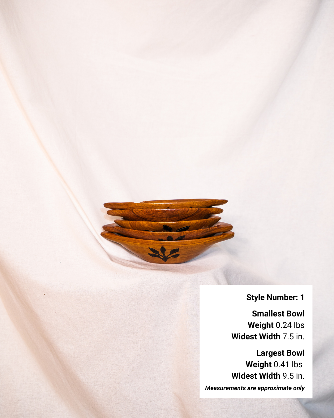 Adé | Teak Wood Bowls | Kai Lek Ha Collection