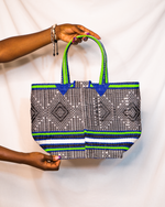 Load image into Gallery viewer, Gambian Tote | Afia Raffia Collection