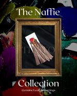 Load image into Gallery viewer, Coffee | Handmade Leather Earrings | The Naffie Collection