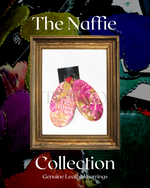 Load image into Gallery viewer, Primrose | Handmade African Leather Earrings | The Naffie Collection
