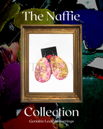 Load image into Gallery viewer, Primrose | Handmade African Leather Earrings | The Naffie Collection