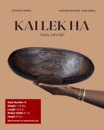 Load image into Gallery viewer, Ayo | Genuine Mahogany Bowls | Kai Lek Ha Collection