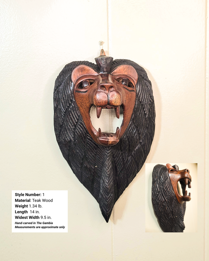 Mustapha | Animal Kingdom Masks | African Wall Decor