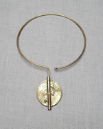 Load image into Gallery viewer, Begay Choker | Malian Brass Necklace